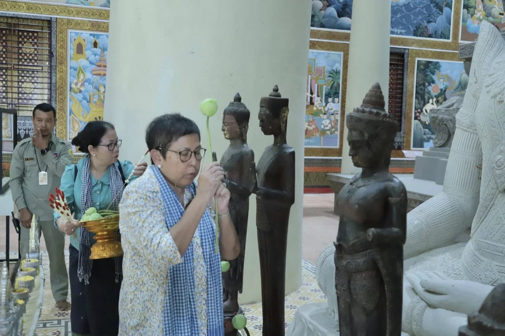 Her Excellency the Minister of Culture and Fine Arts Inspects the Preah Vihar Athaross Museum Following Restoration