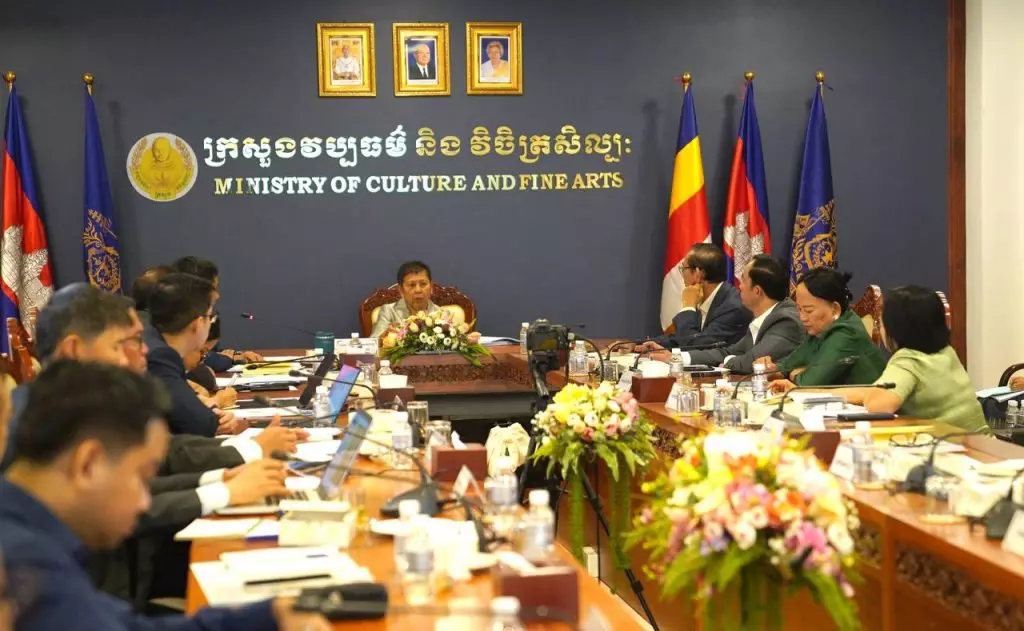 Minister of Culture and Fine Arts Leads the 6th Meeting of the 5th Mandate of the Board of Directors of the National Authority for Preah Vihear