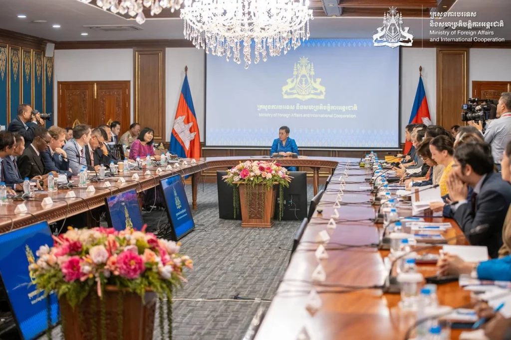Diplomatic Briefing on the Situation of Cambodian Cultural Sites along the Cambodia-Thailand Border