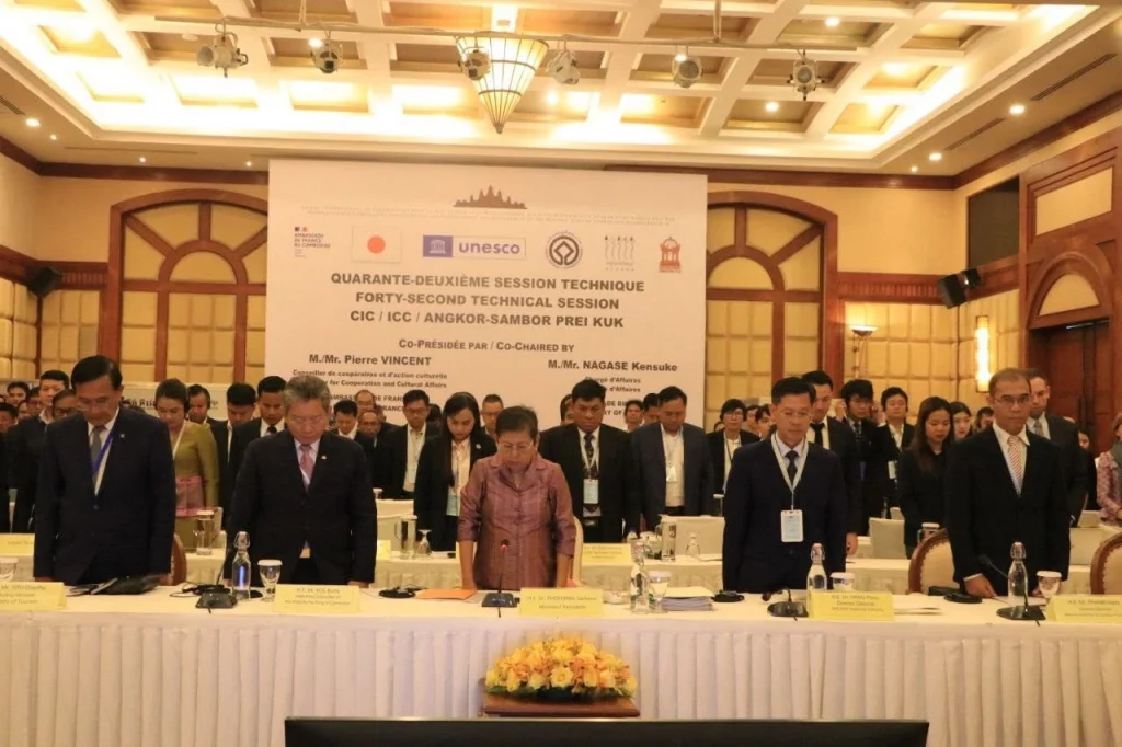 The 42nd Technical Session of the ICC-Angkor and Sambor Prei Kuk Committee Continues Discussions on Technical Conservation and Sustainable Development Work