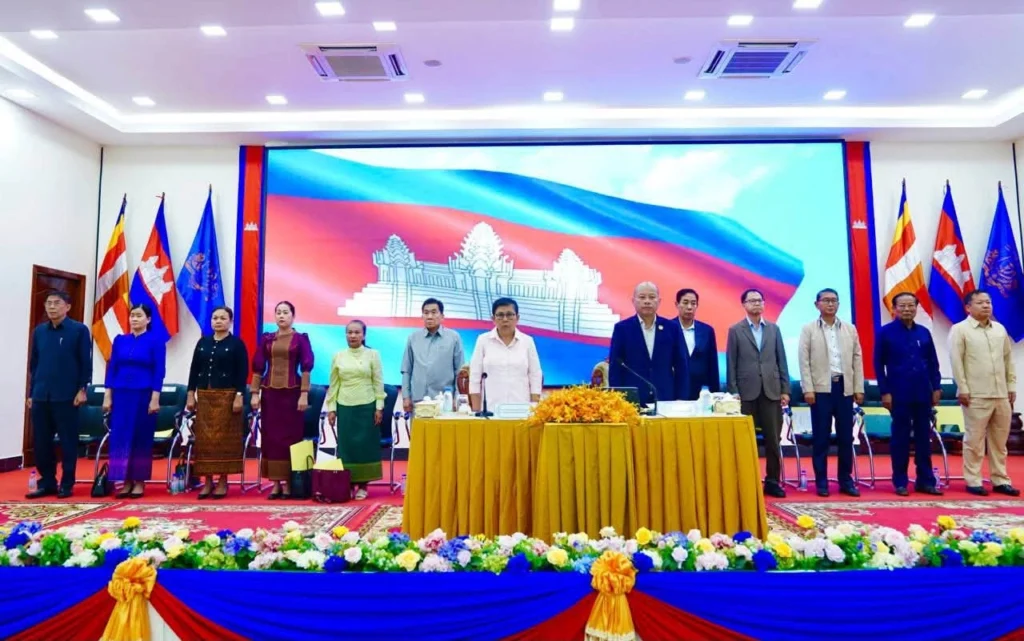 Meeting to Summarize First Semester 2026 Work Results and Set Second Semester Directions for the Royal Government Working Group Assisting Svay Rieng Province