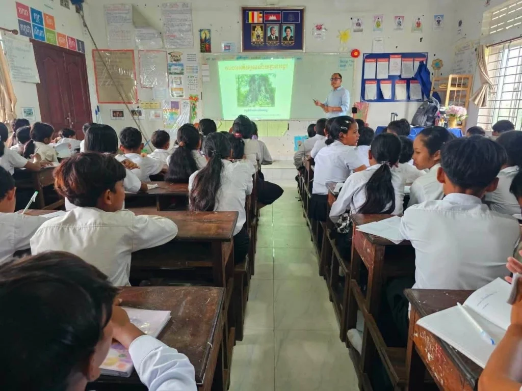 APSARA National Authority and Khmer Heritage Organization Train Krabei Riel Primary School Students on History and Conservation of Angkor Site
