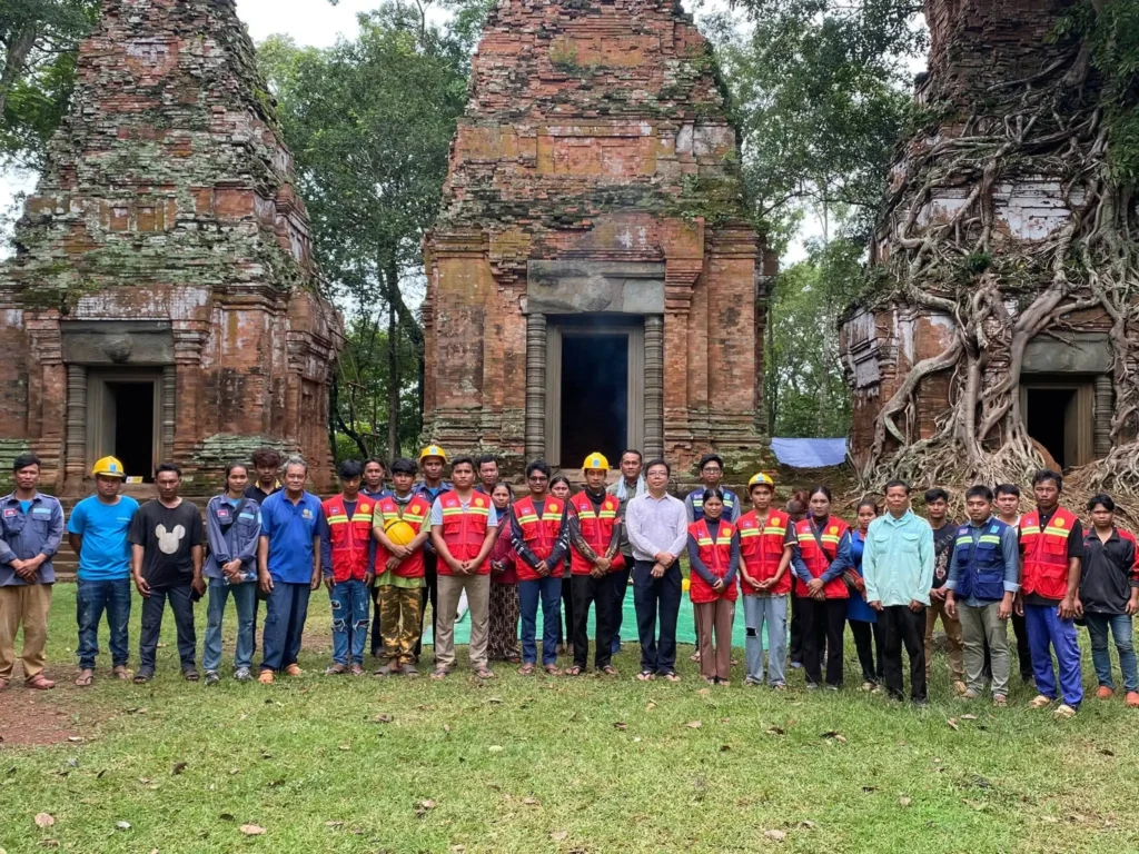 National Authority for Preah Vihear Launches Phase 2 of Prasat Pram Conservation and Restoration Project