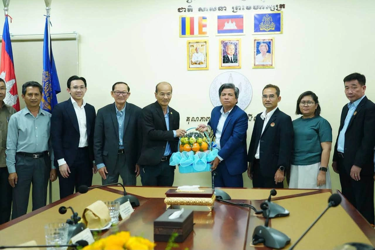 ក្រុមប្រឹក្សាភិបាល ស.ភ.វ.ស បើកកិច្ចប្រជុំអាណត្តិទី២ លើកទី៦ ដើម្បីពិនិត្យលទ្ធផលការងារ និងទិសដៅអភិវឌ្ឍន៍សាកលវិទ្យាល័យ