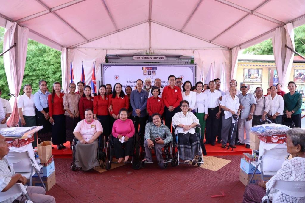 Under the high attention of Samdech Kittiprittsundhorabandit Bun Rany Hun Sen, President of the Cambodian Red Cross.